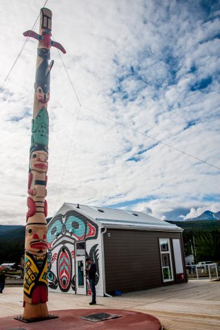 Carcross Tagish First Nation people -  totem pole, Carcross, Yuk