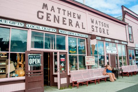 Shop, Carcross, Yukon, Canada