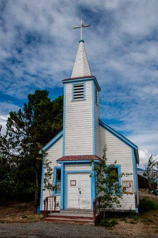 St John the Baptist Catholic church, Carcross, Yukon, Canada