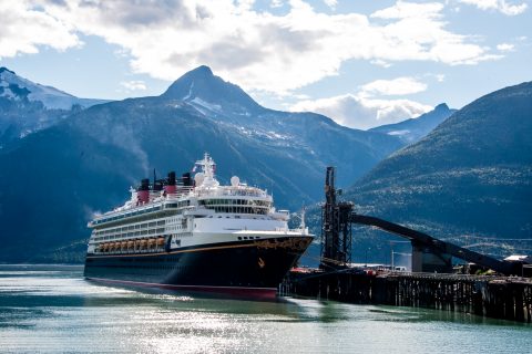 Cruise ship Skagway, Alaska