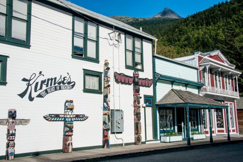 Skagway shops, Alaska