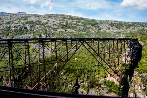 White Pass & Yukon Route bridge (1901), Skagway, Alaska
