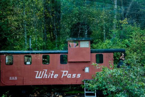 White Pass & Yukon Route maintenance coach