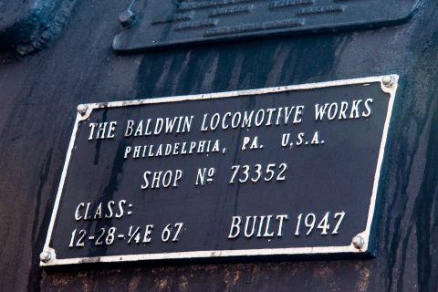 White Pass & Yukon Route steam engine (1947)