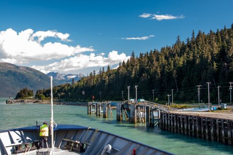 Arriving Haines, Alaska