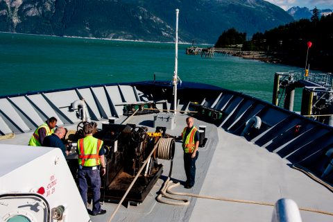 Arriving Haines, Alaska