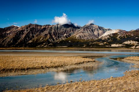 Kluane Lake, near Haines Junction, Yukon, Canada