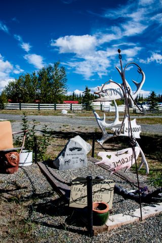 Haines Junction cemetery, Yukon, Canada