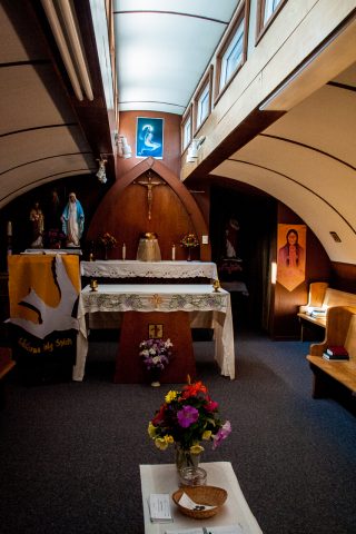 Catholic Mission church, Haines Junction, Yukon, Canada
