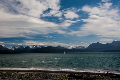 Across Kachemak Bay from Homer Spit, Alaska