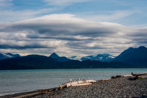 Homer Spit beach, Alaska