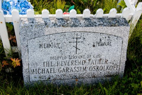 Russian church cemetery, Ninilchik, Alaska