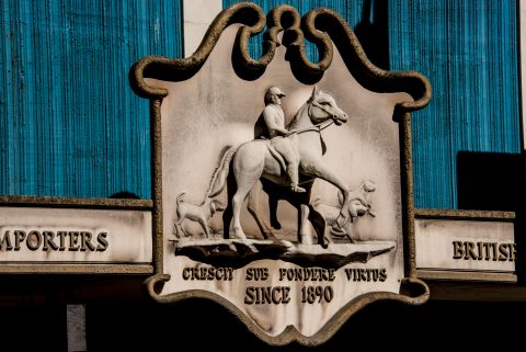 Edward Chapman sign, Pender Street, Vancouver