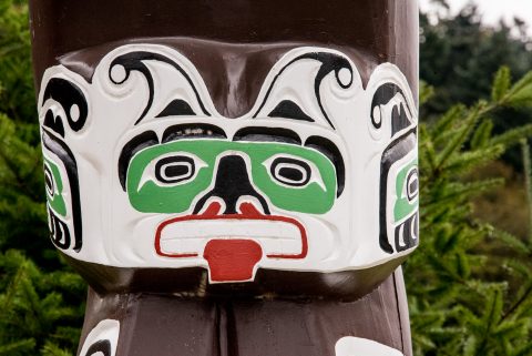 Totems, Kwakwaka'waka People, Quadra Island