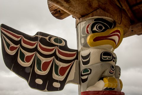 Totems, Kwakwaka'waka People, Quadra Island