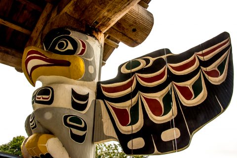 Totems, Kwakwaka'waka People, Quadra Island
