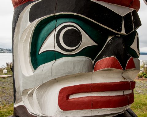 Totems, Kwakwaka'waka People, Quadra Island