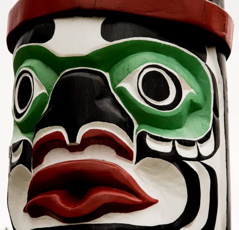 Totem, Kwakwaka'waka People, Quadra Island