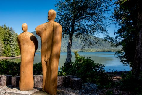 Inlet at Botanical Gardens, Tofino, Vancouver Island