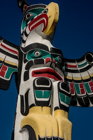 Totem Pole, Duncan, Vancouver Island