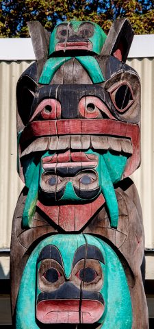 Totem Pole, Duncan, Vancouver Island