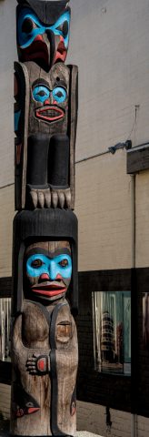 Totem Pole, Duncan, Vancouver Island