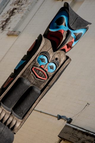 Totem Pole, Duncan, Vancouver Island