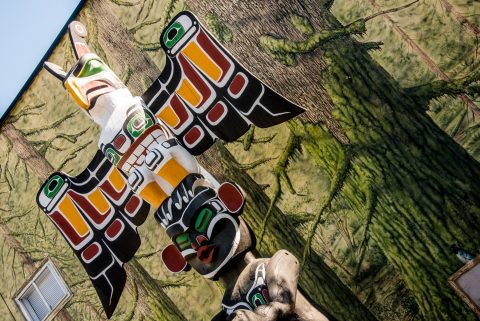Totem Pole, Duncan, Vancouver Island