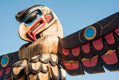 Totem Pole, Duncan, Vancouver Island