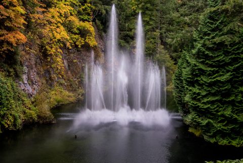 Sunken Garden, Butchart Gardens, Vancouver island