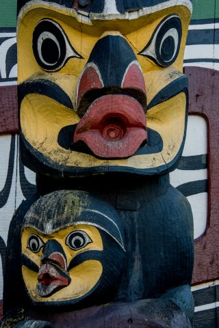 Totem pole Park, Victoria, Vancouver Island