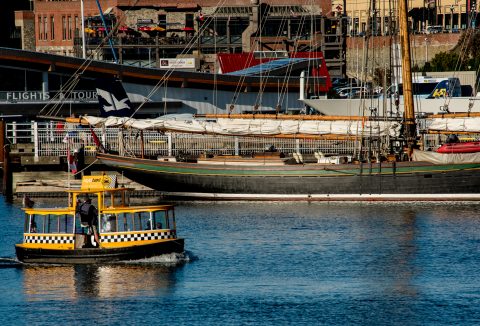 Water taxi, Victoria Harbour, Vancouver Island