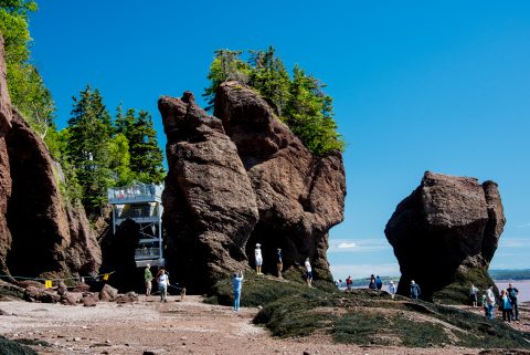 Hopewell Rocks. Bay of Fundy, New Brunswick