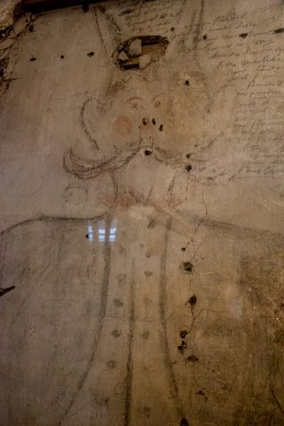 Graffiti, County Gaol, Albert county Museum, NB