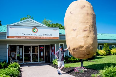 Canadian Potato Museum. PEI