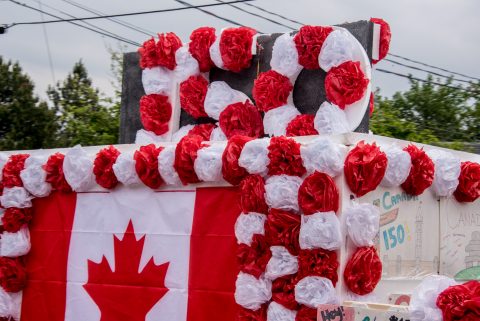 Canada Day parade, Baddeck, NS