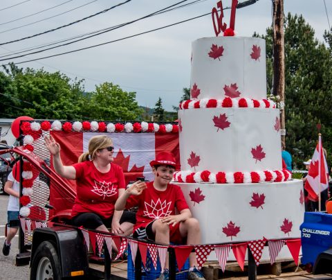 Canada Day parade, Baddeck, NS