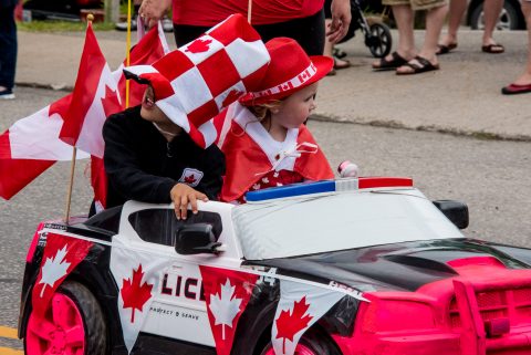 Canada Day parade, Baddeck, NS