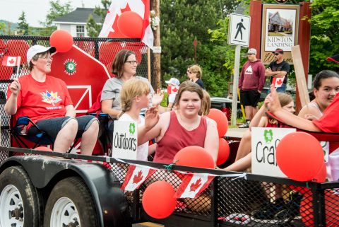 Canada Day parade, Baddeck, NS