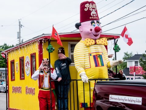 Canada Day parade, Baddeck, NS
