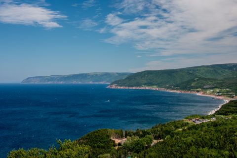 Coast line Cape Breton Island, NS