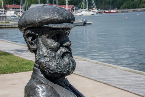 Alexander Graham Bell  statue, Baddeck. NS