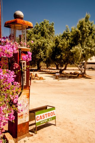 Petrol pump, Hamelin Pool, WA