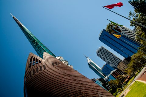 Swan Bell Tower, Barrack Square, Perth, WA