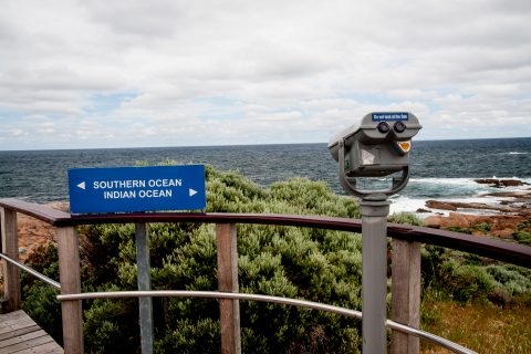 Two oceans meet - Cape Leeuwin, WA