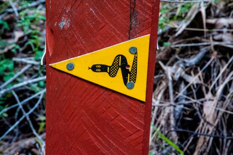 Walks sign, Beedelup NP, WA