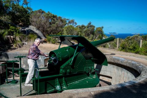 Princess Royal Fortress gun, Albany, WA