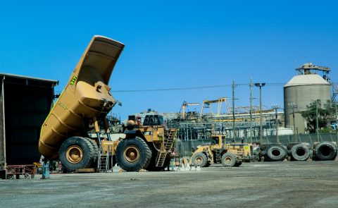 Super Pit yard, Kalgoorlie- Boullder, WA
