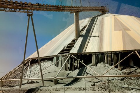 Mineral processing shed, Super Pit, Kalgoorlie-Boulder WA