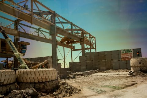 Unloading control, Super Pit, Kalgoorlie-Boulder WA